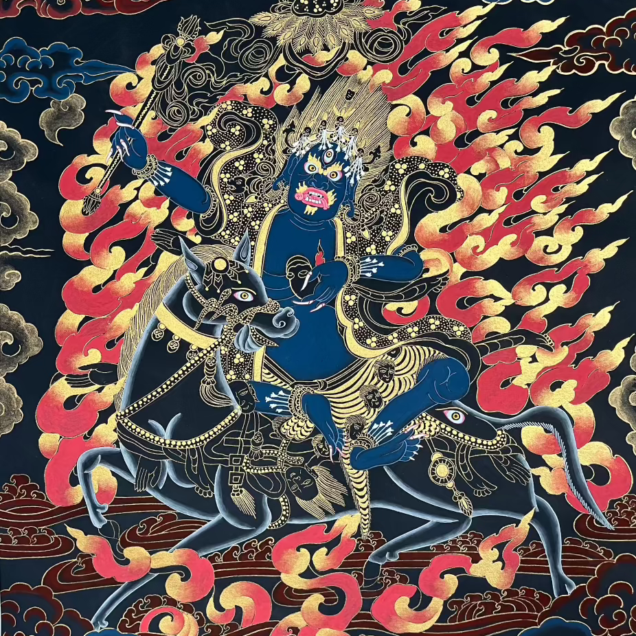 Palden Lhamo - Wrathful deity