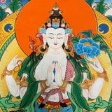 Chengresi Thangka Painting 