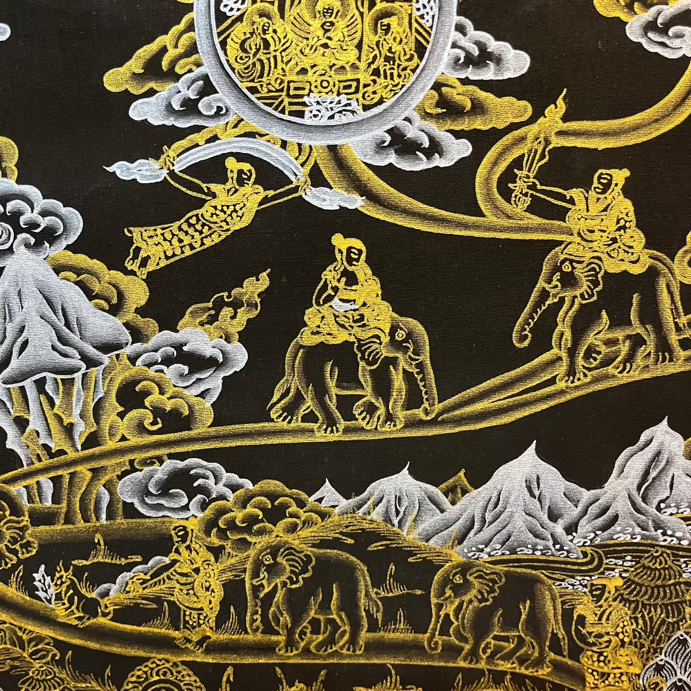 Affordable Way To Heaven Tibetan Thangka art