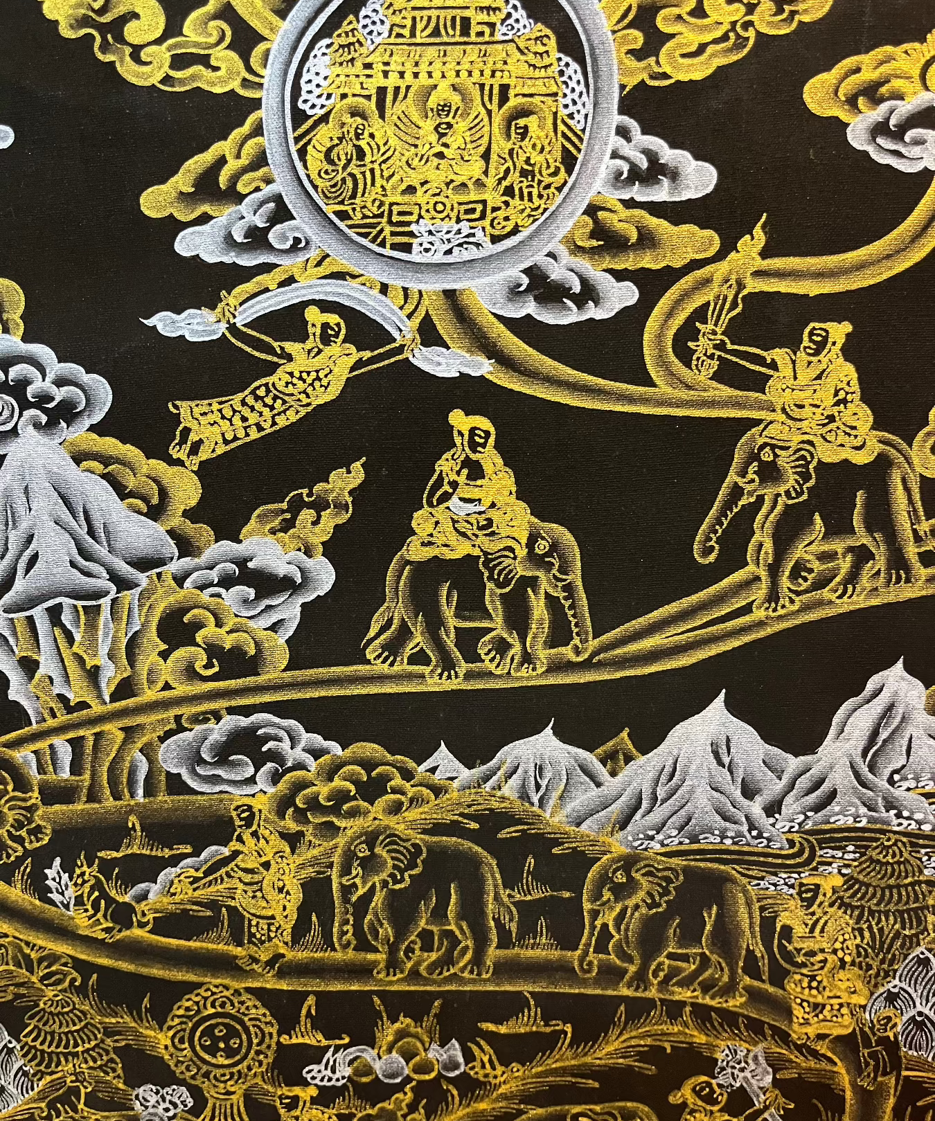 Affordable Way To Heaven Tibetan Thangka art