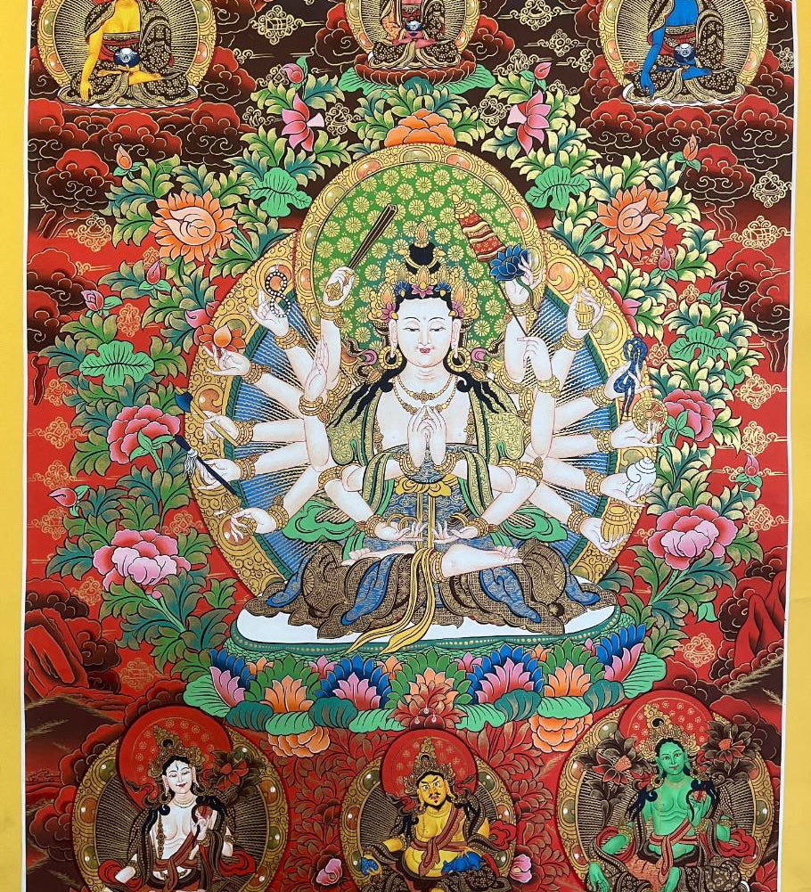  Chundi Thangka - Tibetan Painting