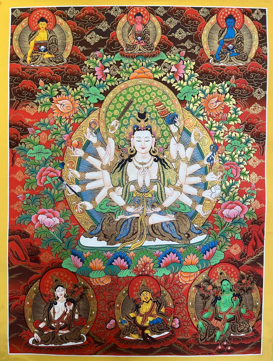  Chundi Thangka - Tibetan Painting