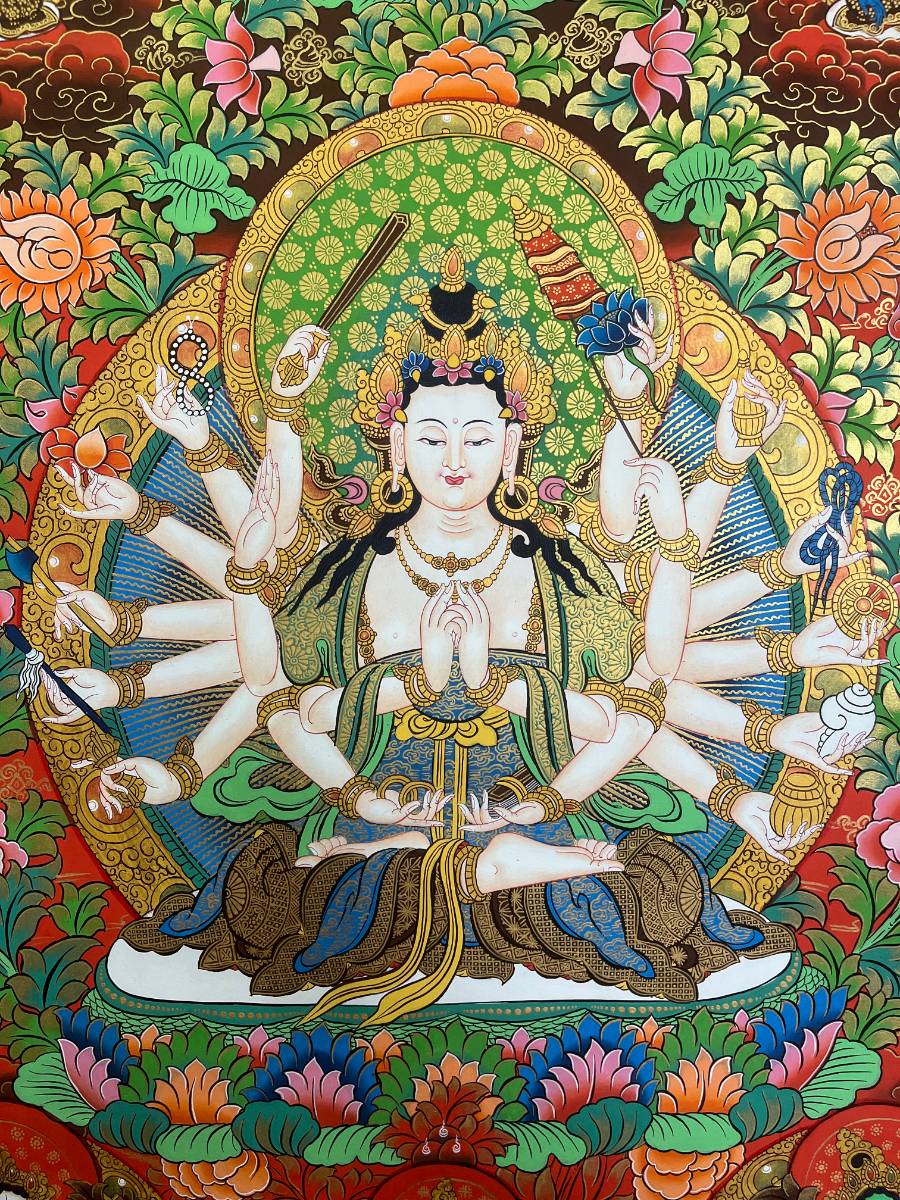  Chundi Thangka - Tibetan Painting