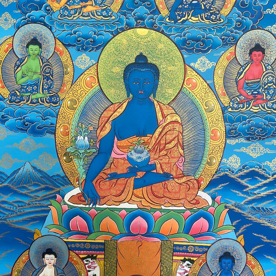 Medicine Buddha Thangka