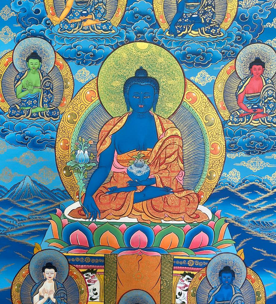 Medicine Buddha Thangka