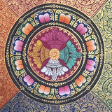 Round Mandala Thangka - Tibetan Painting