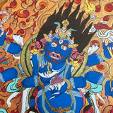 Mahakala Thangka Painting- Wrathful Deity