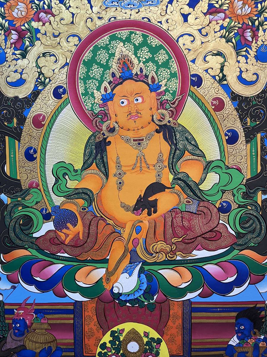 Zambala Thangka Painting