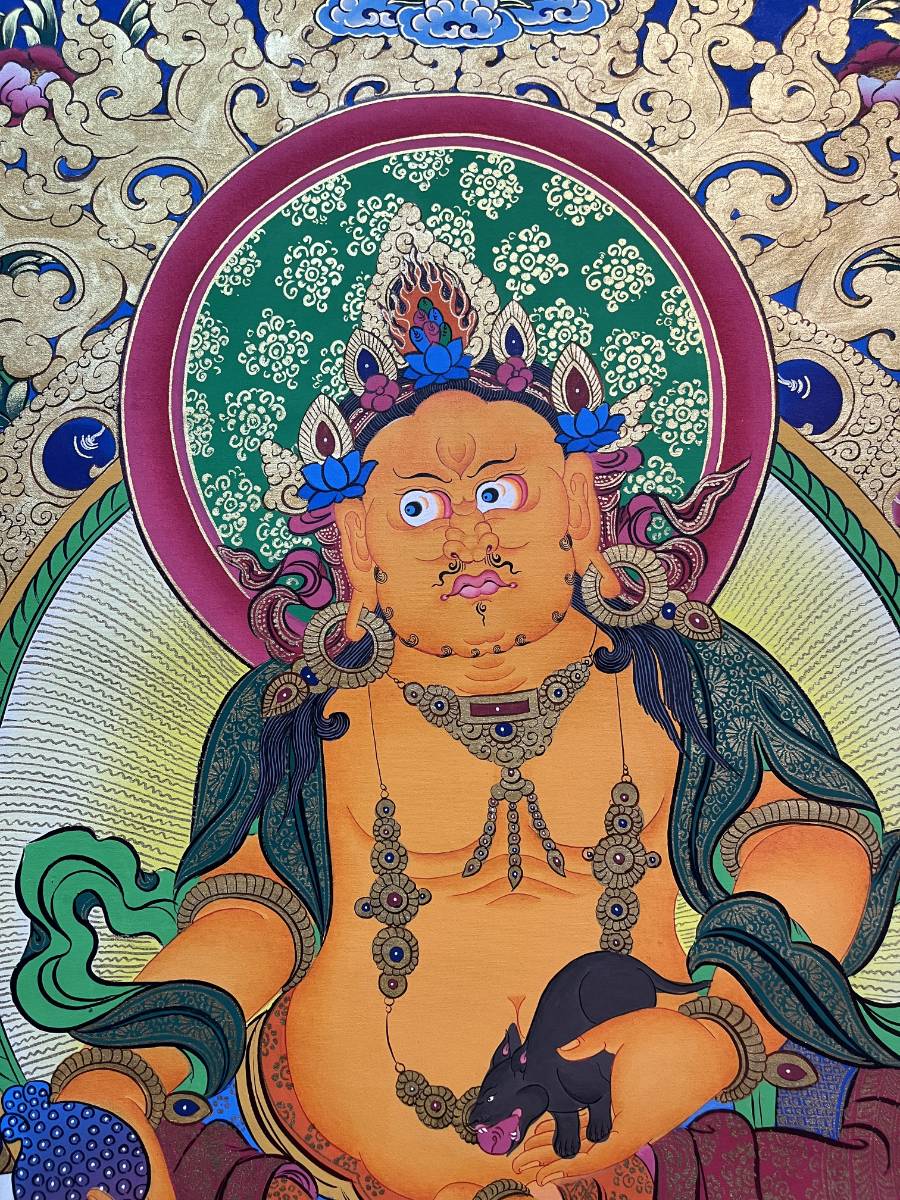 Zambala Thangka Painting