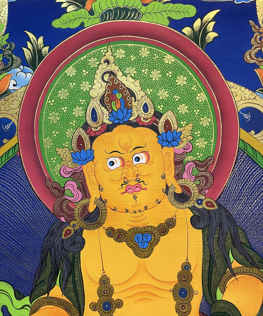 Zambala Thangka Painting