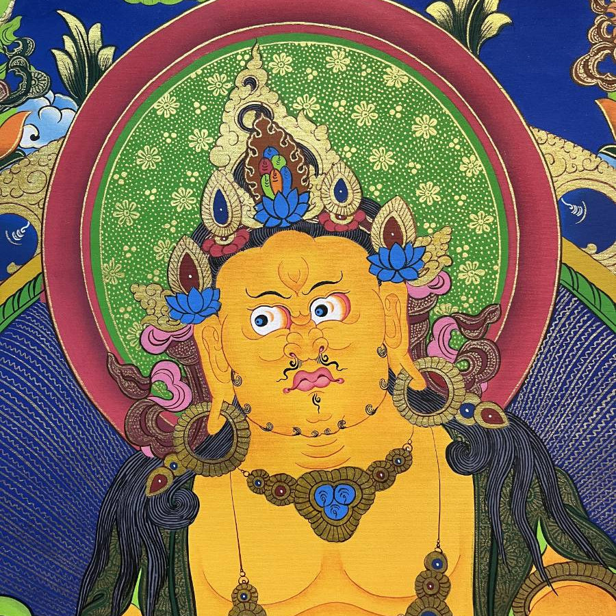 Zambala Thangka Painting