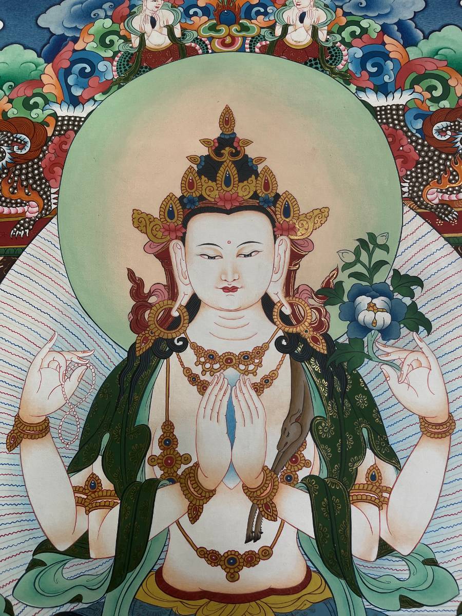 Chengresi Tibetan Thangka