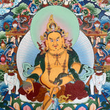 Zambala Thangka Painting - Tibetan Art