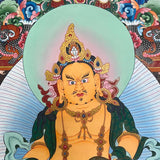 Zambala Thangka Painting - Tibetan Art