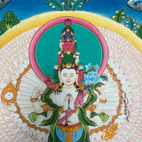 Avalokeshwor Tibetan Thangka Painting