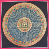 Om Mandala Thangka - Sacred  Painting