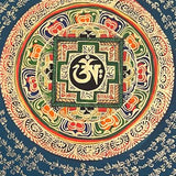 Om Mandala Thangka - Sacred  Painting