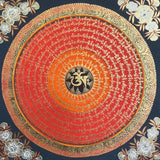 Om Mandala Thangka - Sacred Painting