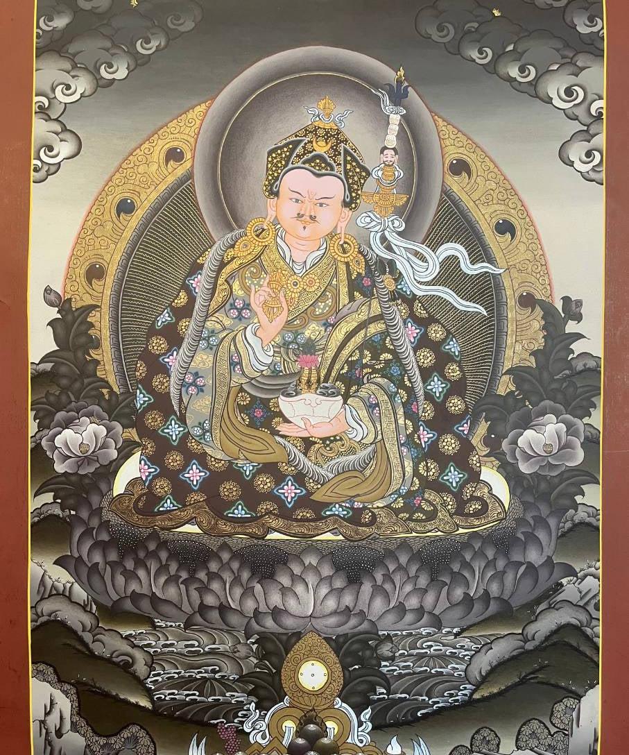 Guru Rinpoche Thangka - Tibetan Painting