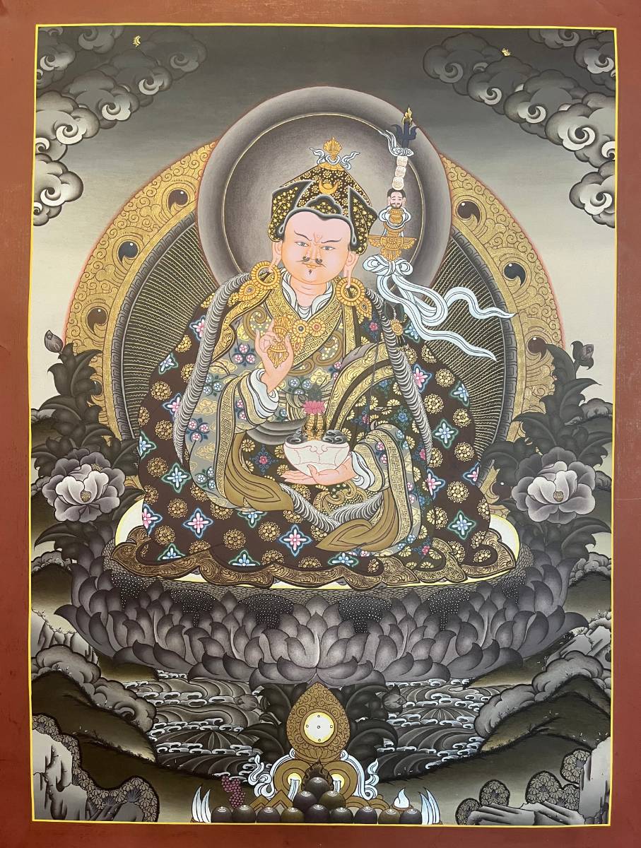 Guru Rinpoche Thangka - Tibetan Painting