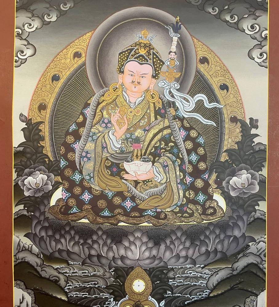 Guru Rinpoche Thangka - Tibetan Painting