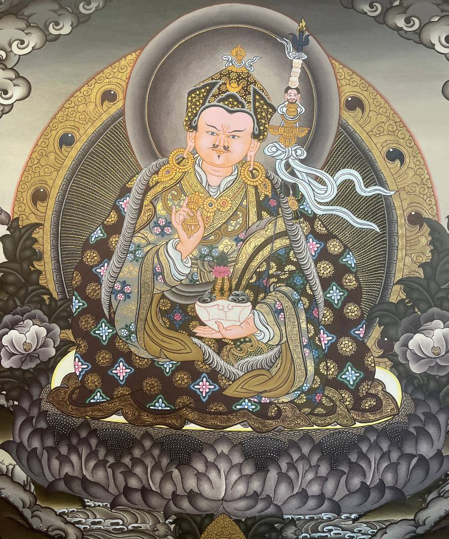 Guru Rinpoche Thangka - Tibetan Painting