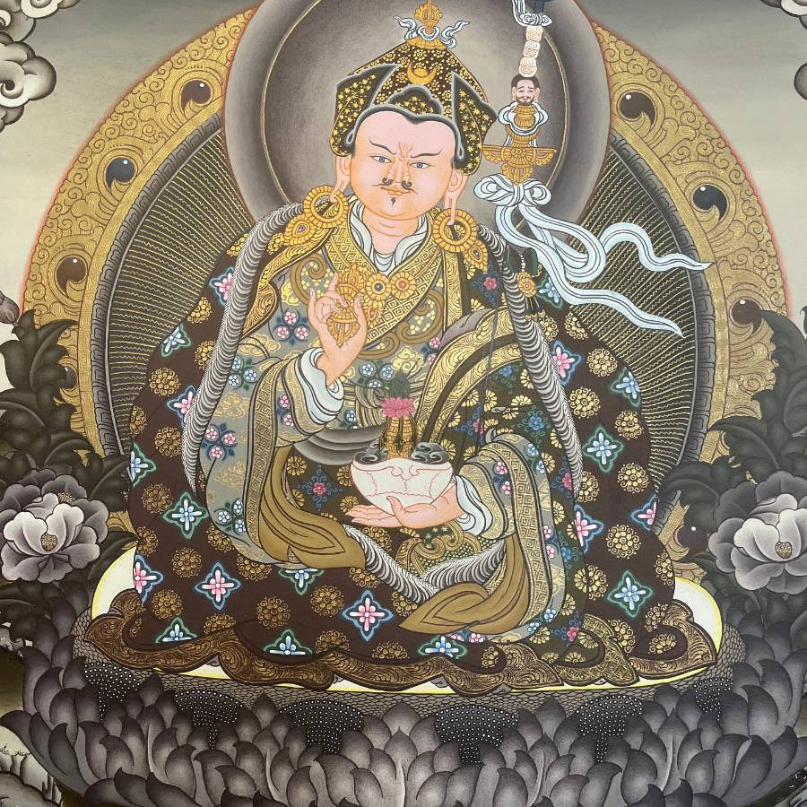 Guru Rinpoche Thangka - Tibetan Painting