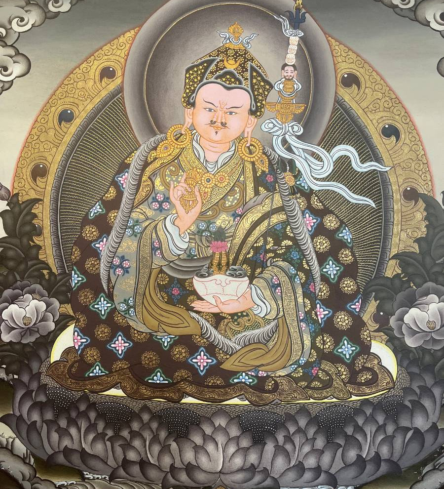 Guru Rinpoche Thangka - Tibetan Painting