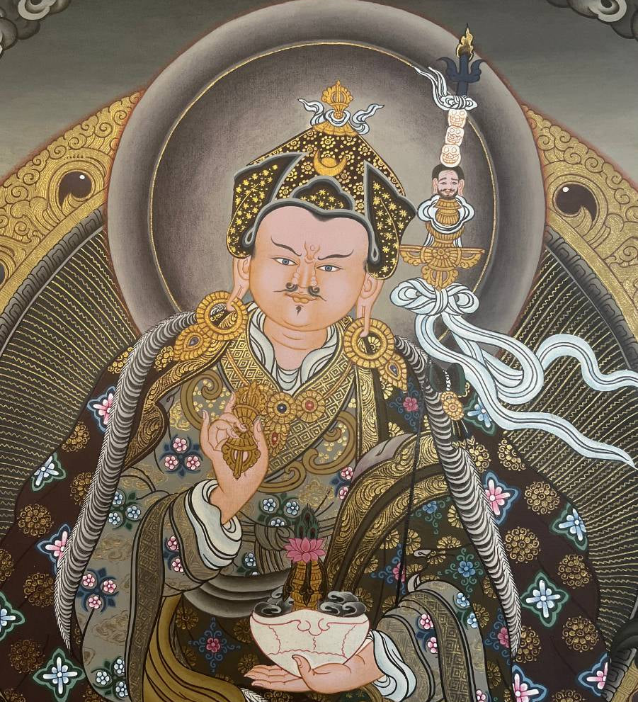 Guru Rinpoche Thangka - Tibetan Painting