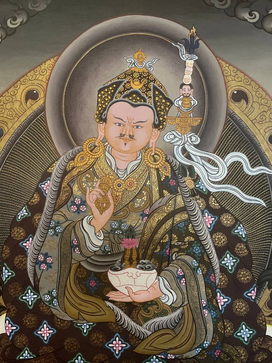 Guru Rinpoche Thangka - Tibetan Painting