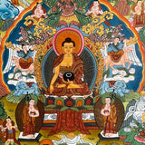 Buddha Life Thangka Painting