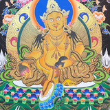 Zambala Thangka Painting - Tibetan Art