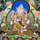  Vajrasattva Shakti Thangka Painting