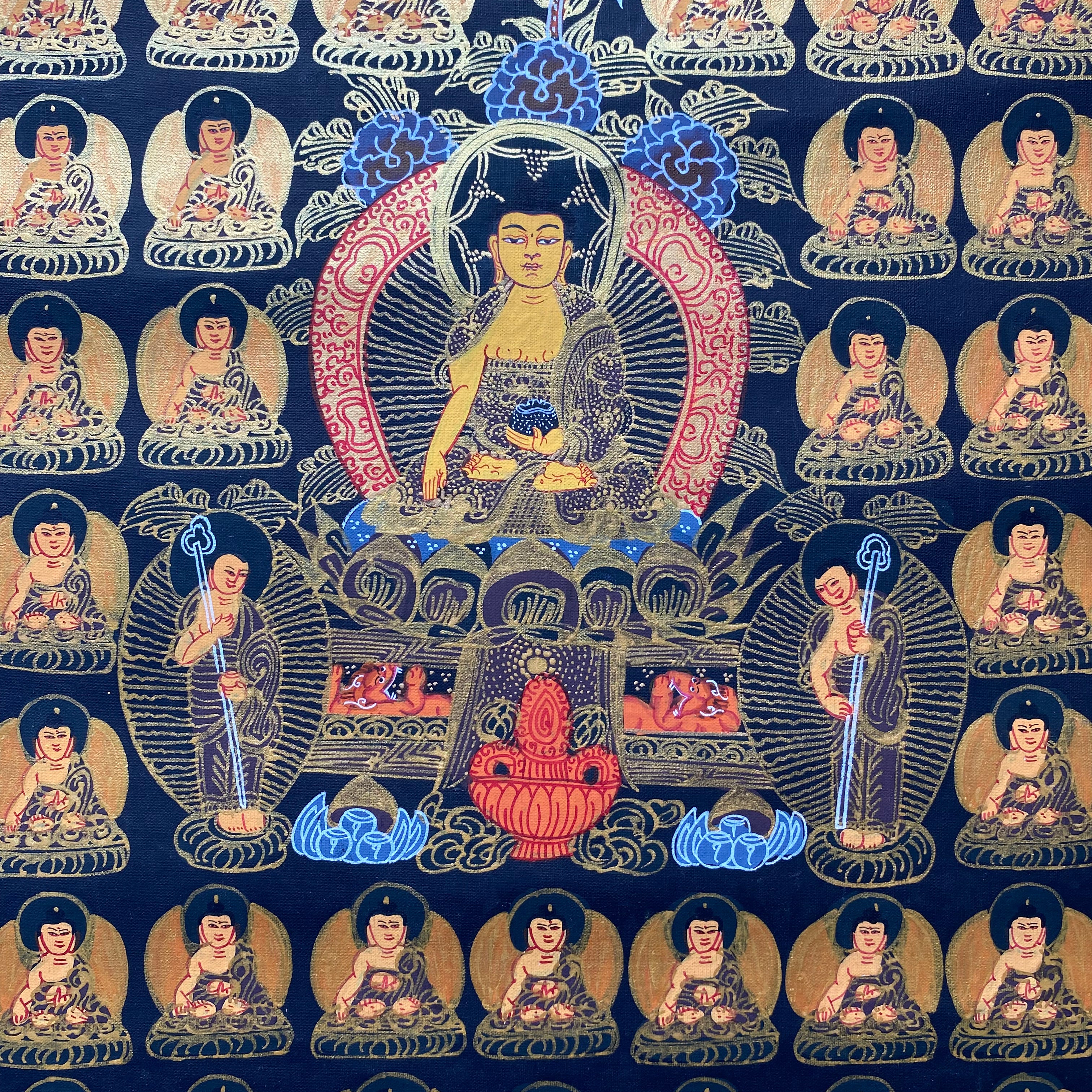 65 Buddha Thangka Painting