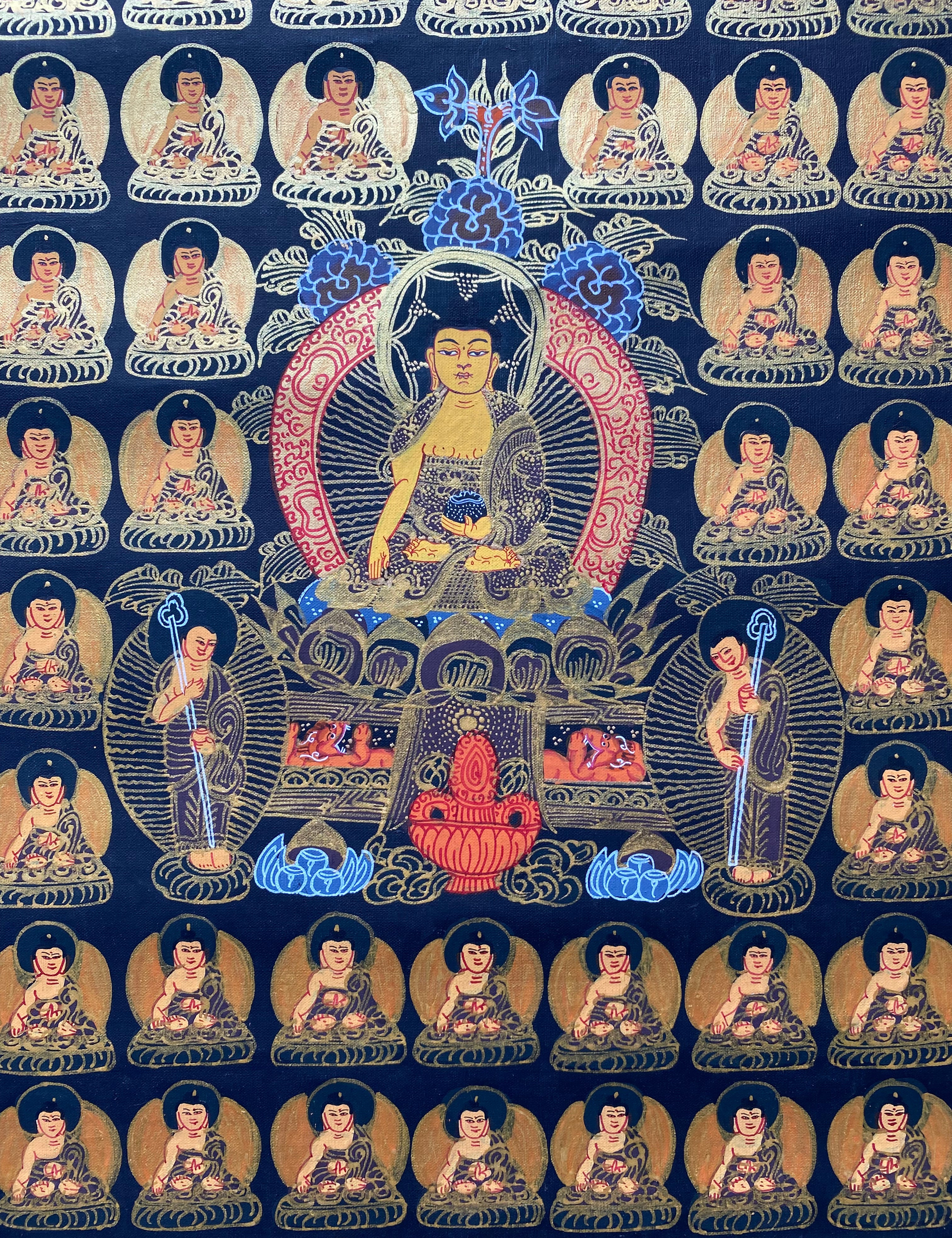 65 Buddha Thangka Painting