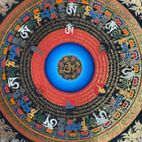 Mantra Mandala Thangka Painting