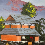 Oil Painting of Mt Machapuchre