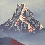 Oil Painting of Mt Machapuchre