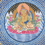 Kuber Mandala Thangka for wealth and fortune.