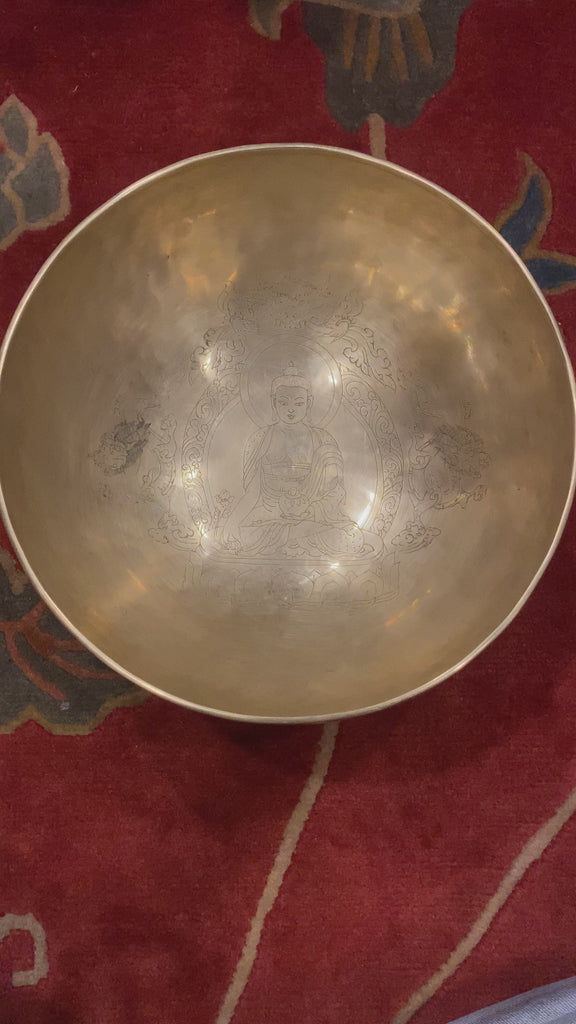 Hand Made Shakyamuni Bowl with Mantras