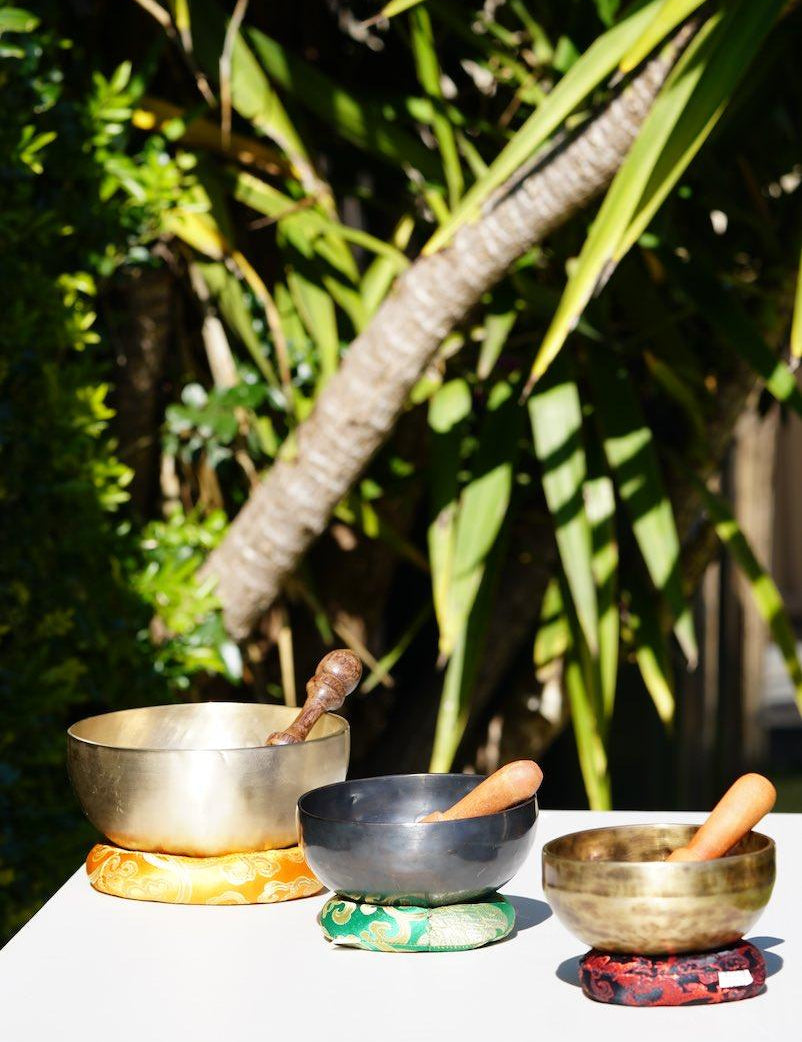 Singing Bowl set of three for sound healing