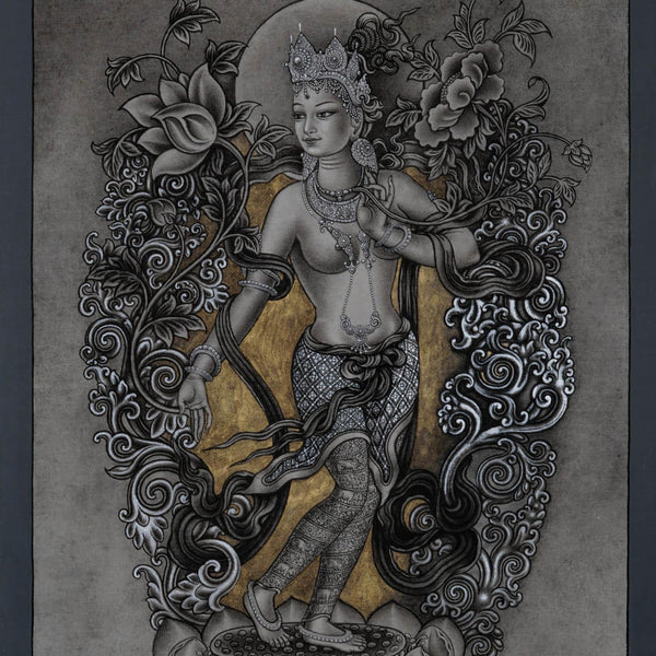 Green Tara tattoo , half sleeve tattoo ideas