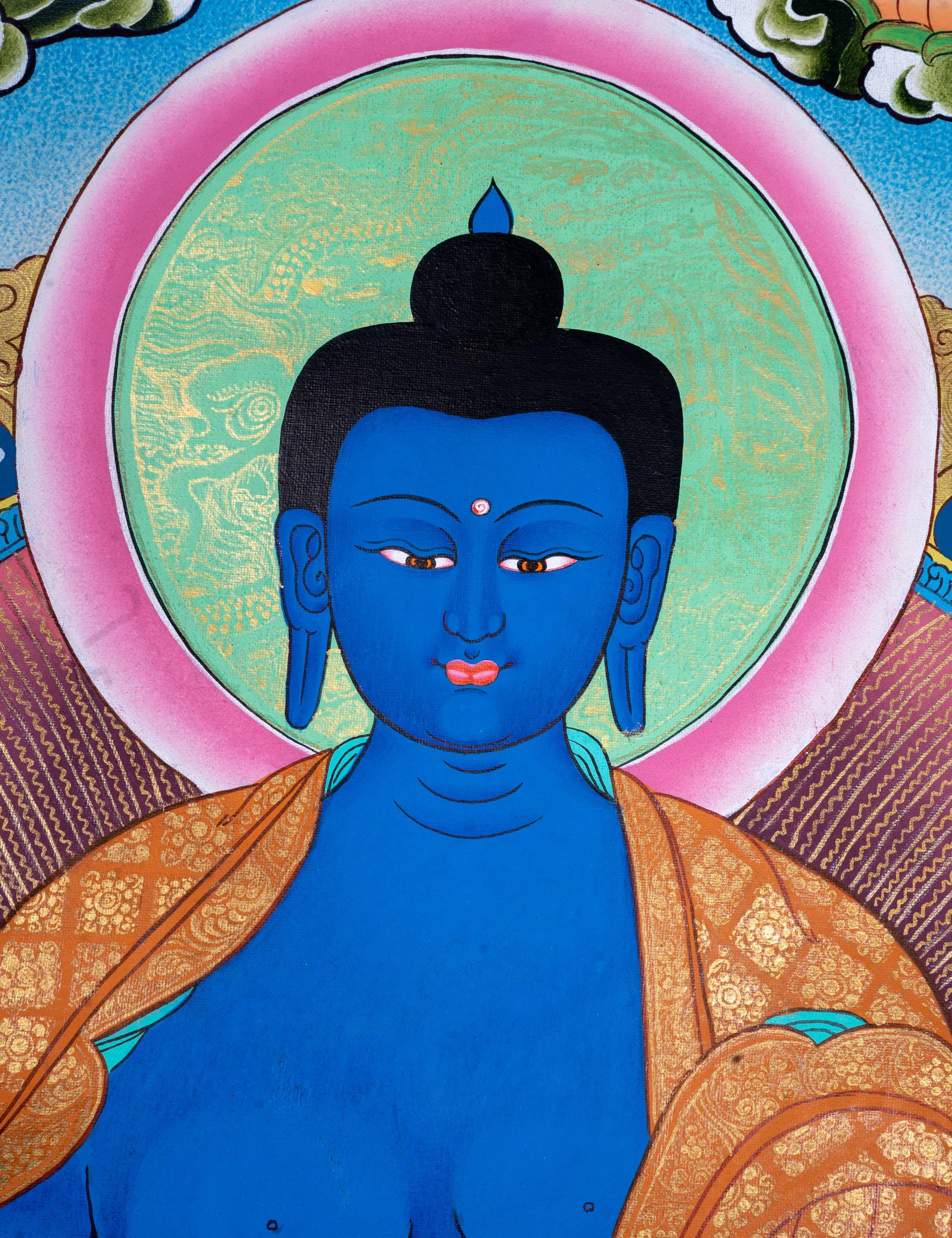 Healing Blue Medicine Buddha - Himalayas Shop