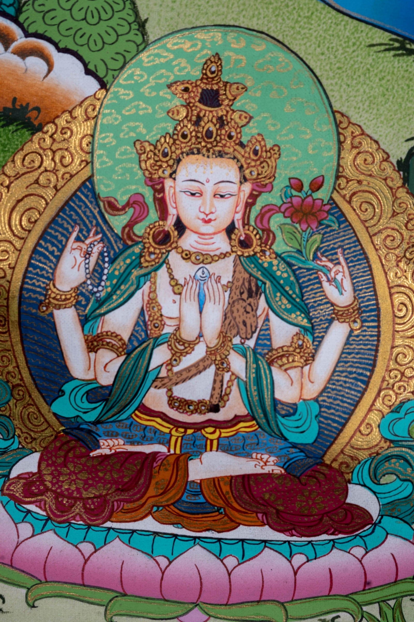 Shop Authentic Medicine Buddha Thangka Painting