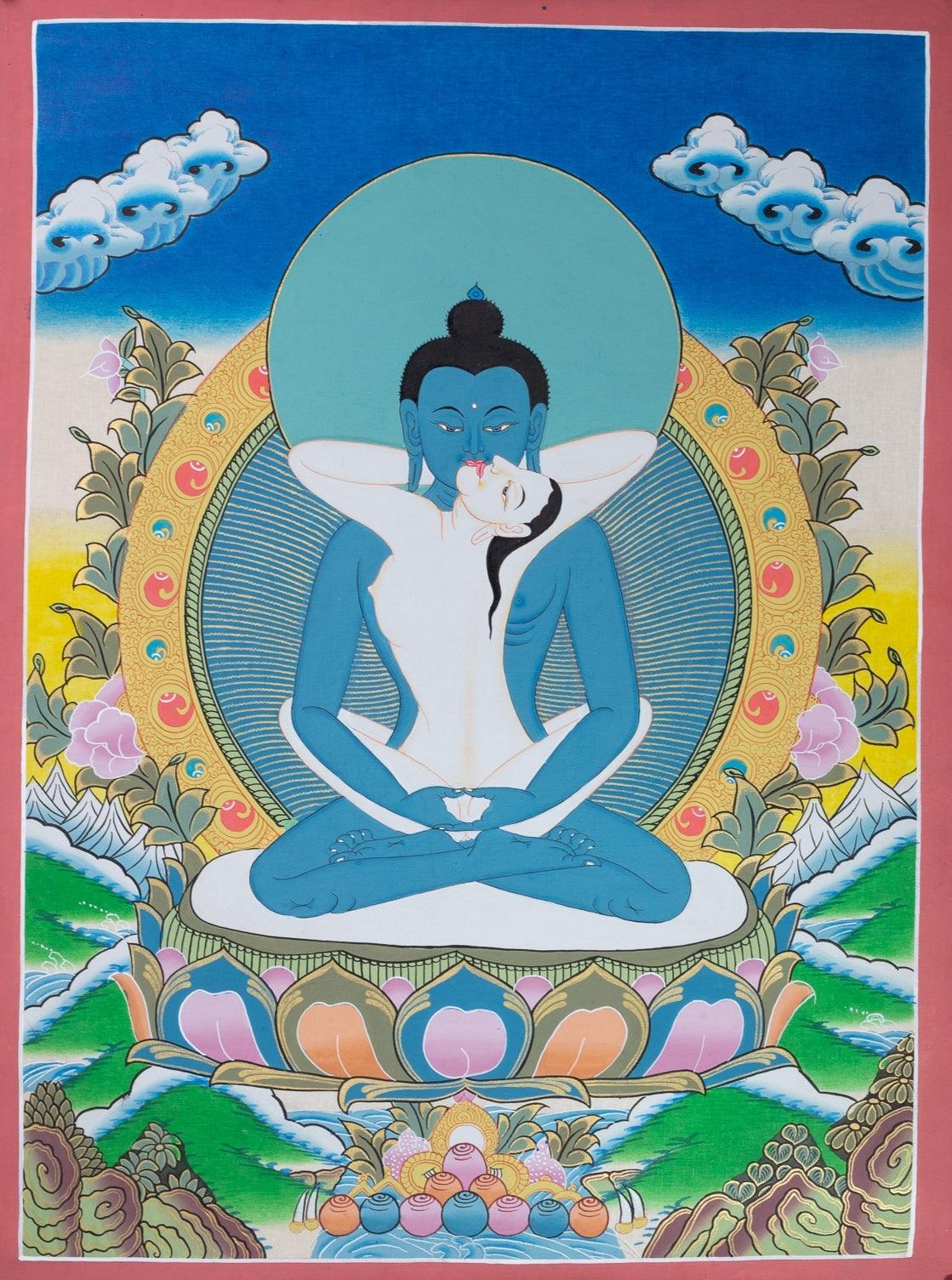 Samantabhadra Union Tibetan Thangka Art