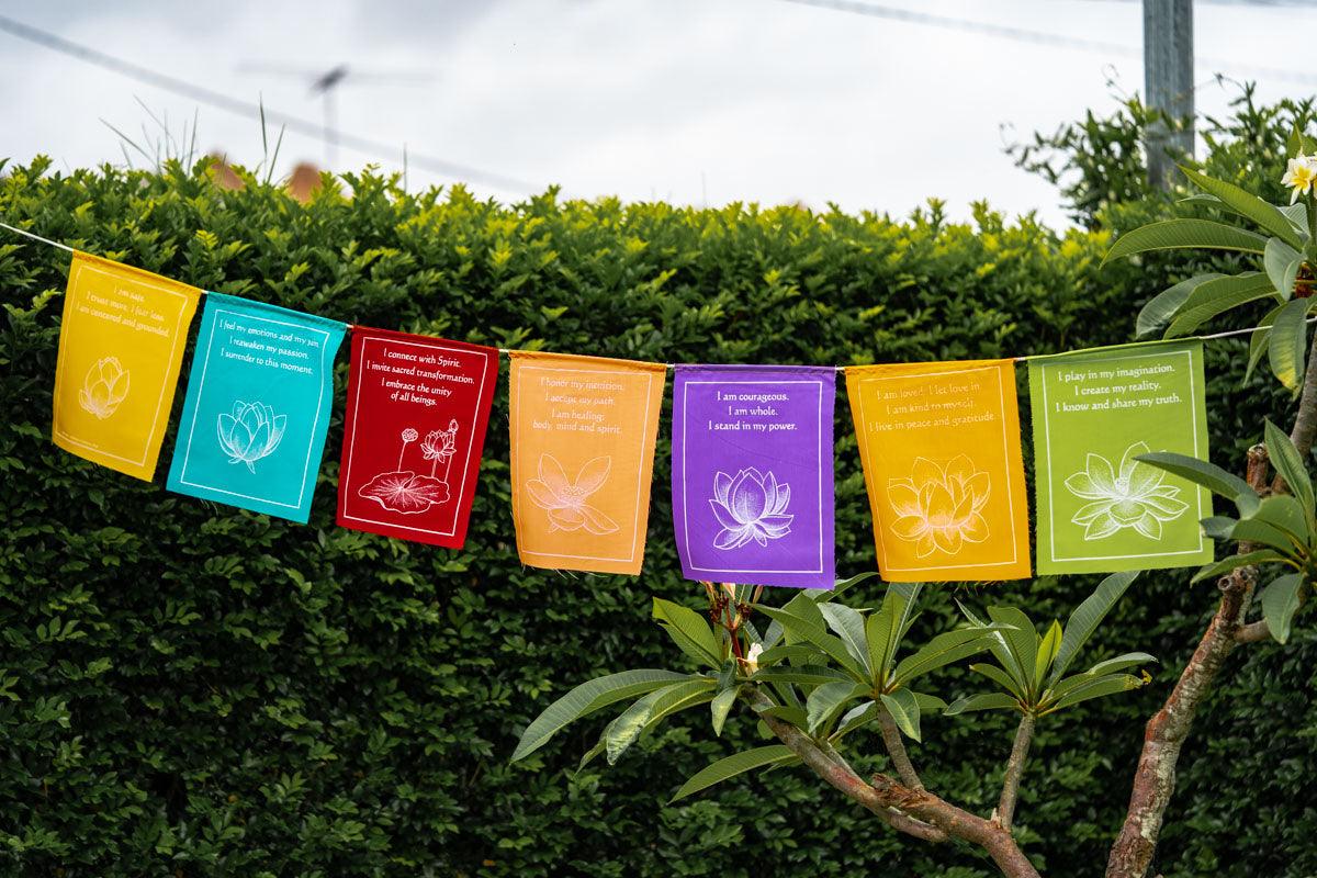 Wall Hanging Prayer Flags