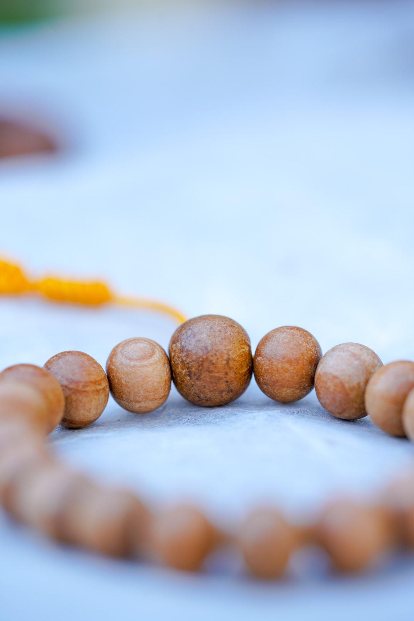 Sandalwood hot sale bead bracelet