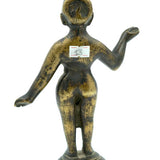 Vintage Bronze Statue of Standing Woman - Himalayas Shop