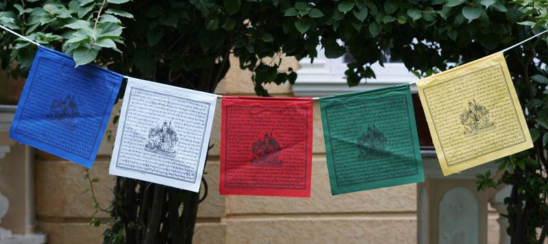 Tara Praying flag for positive energy hang on the garden or balcony