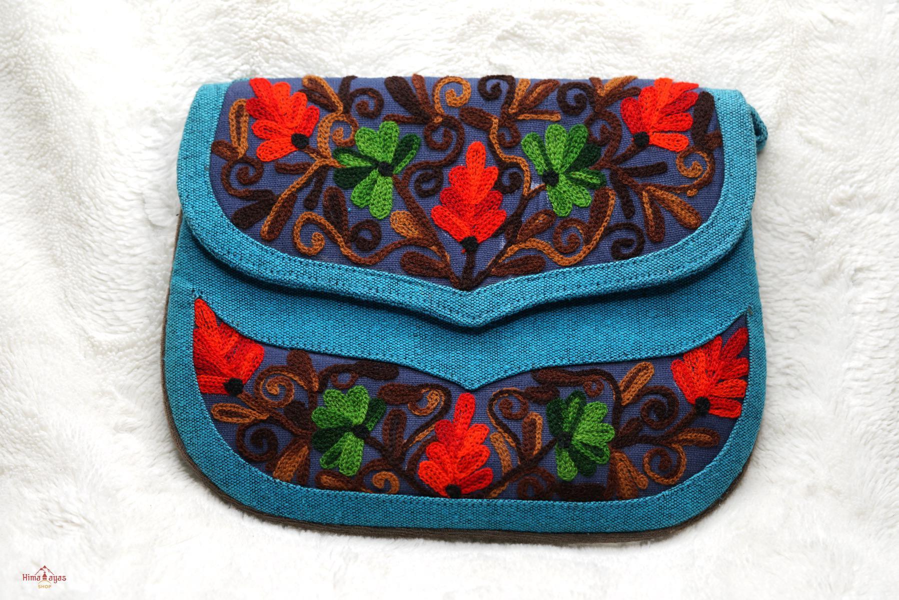 The sustainable environment friendly bags for every day uses, crafted with exquisite floral hand embroidery.